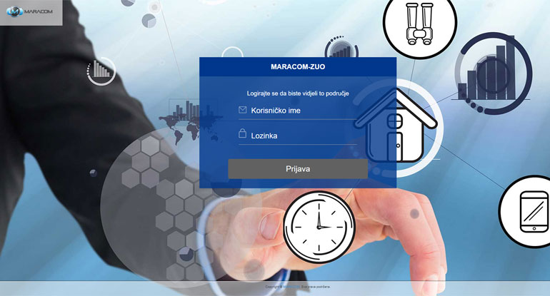CRM Maracom - PROGRAM ZA ZASTUPANJE PRI OSIGURANJU Prijava